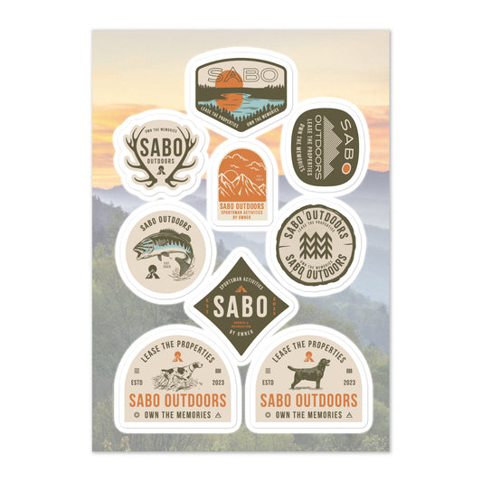 SABO Sticker sheet
